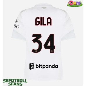 AC Milan Mario Gila #34 Bortatröja Kvinnor 2026-27 Kortärmad